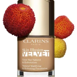 Clarins - Skin Illusion Velvet - Fond de Teint Mat Naturel & Hydratation