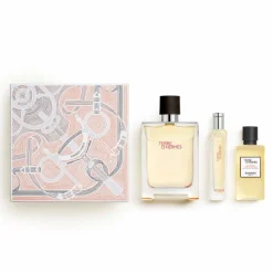 Hermès - Coffret Terre d'Hermès EDT 100ml + Nomade 15ml + Gel Douche 40ml