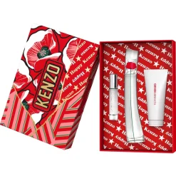 Kenzo - Coffret FLOWER BY KENZO Eau de Parfum 50ml + Vaporisateur de voyage 10ml + Lait corps 75ml