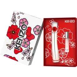 Kenzo - Coffret Flower by Kenzo L'Absolue - Eau de Parfum 50 ml + Vaporisateur de Voyage 10 ml