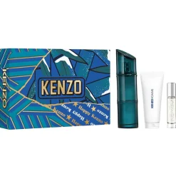 Kenzo - Coffret KENZO HOMME Eau de Toilette 110ml + Vaporisateur de voyage 10ml + Gel douche 75ml