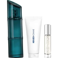 Kenzo - Coffret KENZO HOMME Eau de Toilette 110ml + Vaporisateur de voyage 10ml + Gel douche 75ml