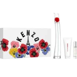 Kenzo - Flower By Kenzo - Coffret Eau de Parfum 100ml + Vaporisateur de voyage 10ml + Lait corps 75ml
