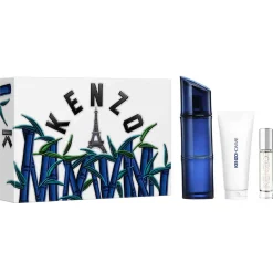 Kenzo - Kenzo Homme - Coffret Eau de Toilette Intense 110ml + Vaporisateur de voyage 10ml + Gel douche 75ml