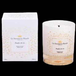 La Savonnerie Royale - Bougie Poudre de Riz - Collection Royale - 200G