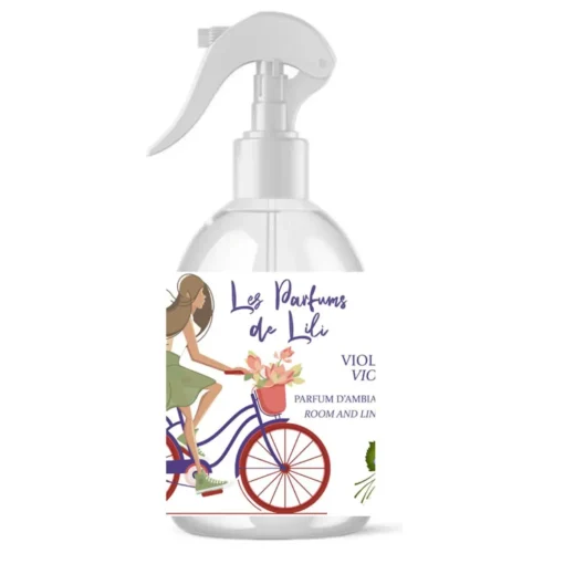 Les Parfums de Lili - Parfums D’interieur et Brumes de Linge Violette 250 ml