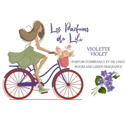 Les Parfums de Lili - Parfums D’interieur et Brumes de Linge Violette 250 ml