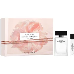 Narciso Rodriguez - Coffret for her PURE MUSC - Eau de Parfum 50ml + Vaporisateur Eau de Toilette 10ml