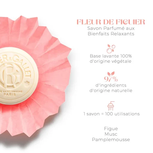 Roger & Gallet - Fleur de Figuier - Savon Bienfaisant 100g