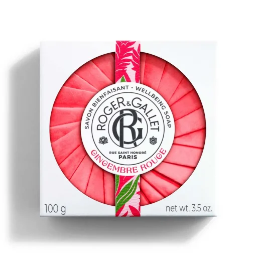 Roger & Gallet - Gingembre Rouge - Savon Bienfaisant 100g