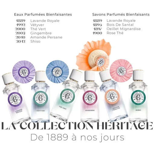 Roger & Gallet - Œillet Mignardise - Savon Bienfaisant 100g