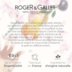 Roger & Gallet - Œillet Mignardise - Savon Bienfaisant 100g