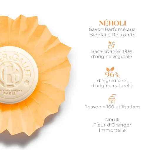 Roger & Gallet - Néroli - Savon Bienfaisant 100g