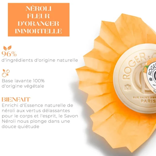 Roger & Gallet - Néroli - Savon Bienfaisant 100g